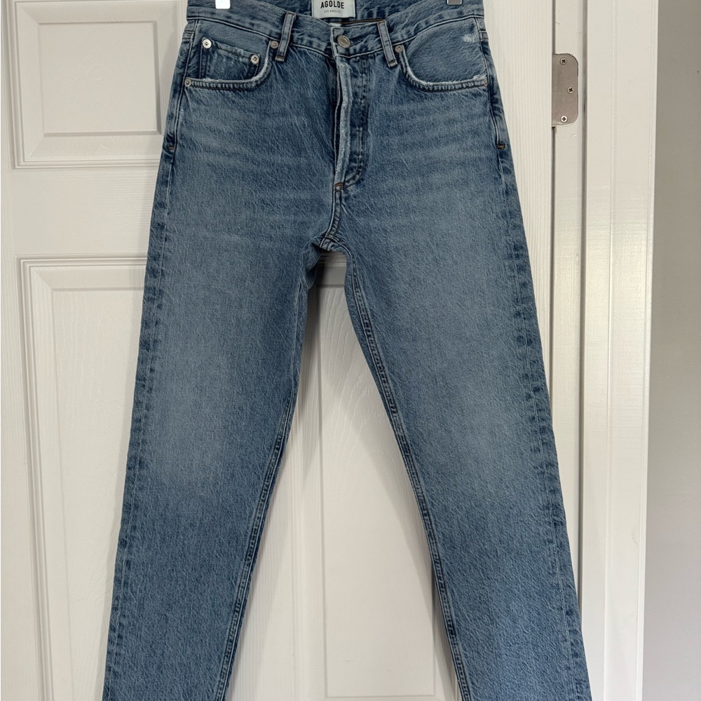 AGOLDE Skinny Straight Jeans